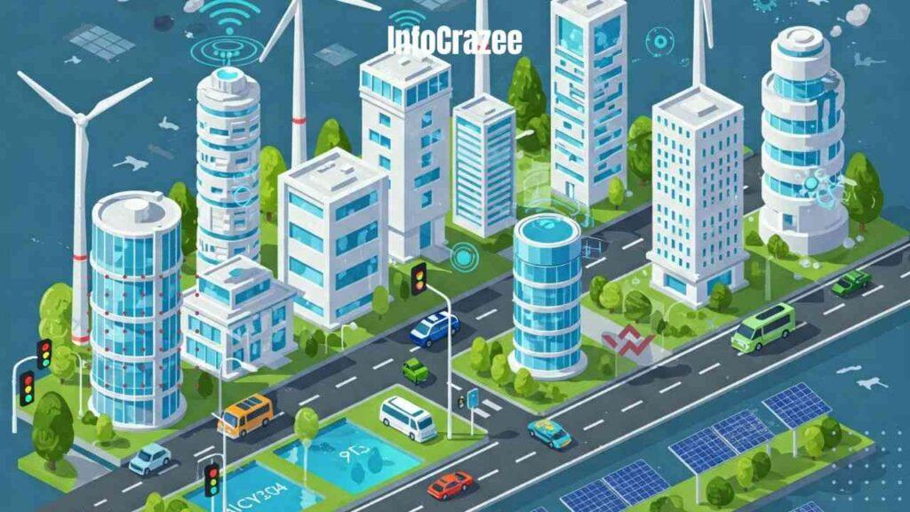 Create a friendly and engaging article that introduces readers to the concept of smart cities. Start by painting a vivid picture — streets fixing themselves, traffic lights adjusting for late drivers, and clean-energy neighborhoods. Use real-world examples like Singapore and Dubai testing driverless taxis and AI-powered energy systems. Explain why smart cities matter, focusing on how they could save energy, cut pollution, and make everyday life more convenient. Keep the tone imaginative but down-to-earth, like you're exciting a friend about the future of their own neighborhood.