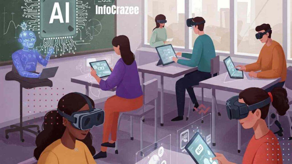Write a simple and engaging explanation about how AI is making education smarter and more personalized. Show how AI can adjust lessons based on a student’s individual learning speed and needs, using real-world examples like Duolingo. Explain why this matters, emphasizing that personalized learning helps students feel less stressed and more successful. Keep the tone friendly and conversational, and make the information easy for readers to scan and understand.