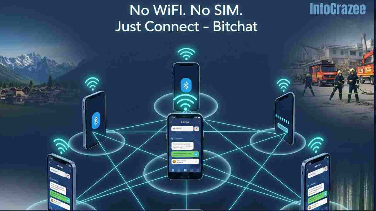 Bitchat Launches Bluetooth Mesh Messaging—No WiFi or SIM Needed