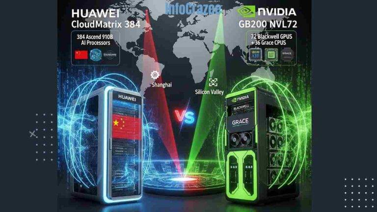 AI Battle: Huawei’s CloudMatrix 384 Takes On Nvidia’s GB200 in Power and Speed