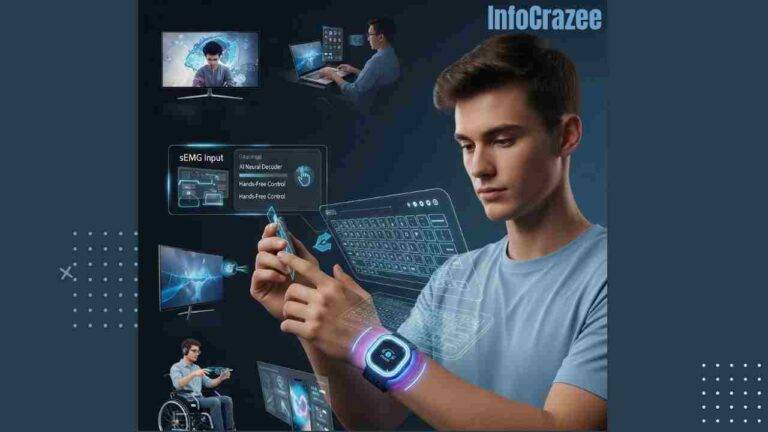 Meta’s AI Wristband Lets You Type, Scroll, and Control Without a Screen
