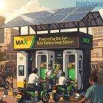MAX Launches Nigeria’s First Solar-Powered Battery Swap Station for EVs