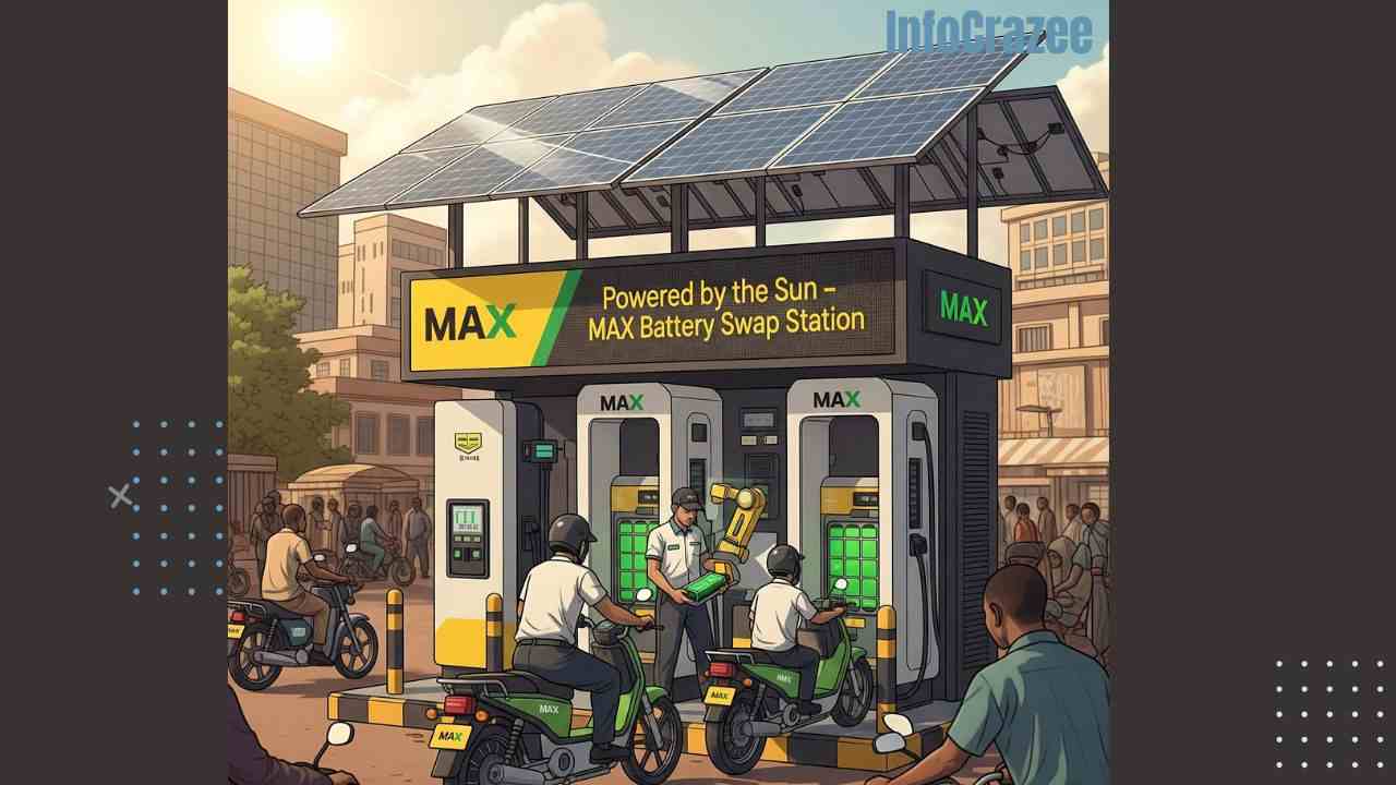 MAX Launches Nigeria’s First Solar-Powered Battery Swap Station for EVs