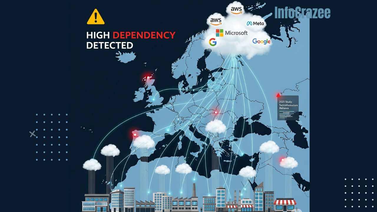 Study Finds Most European Companies Rely Heavily on U.S. Tech Giants to Operate