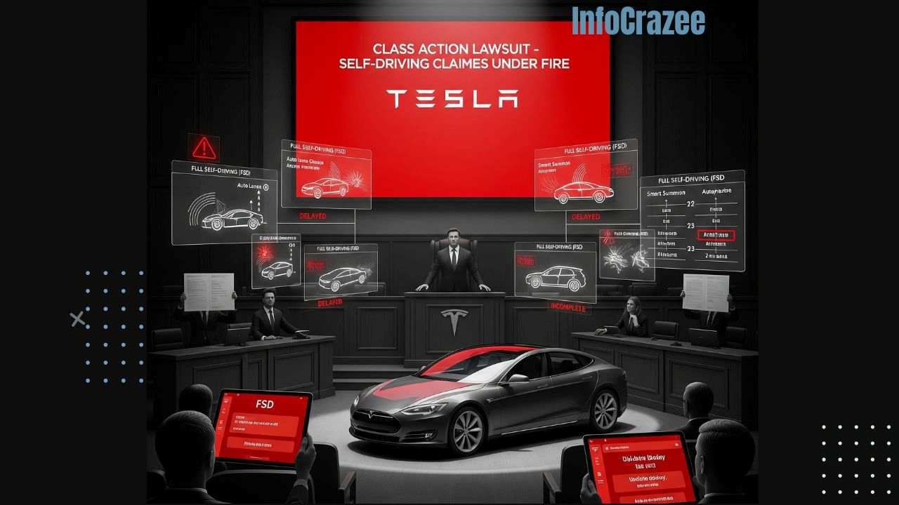 Tesla Faces Lawsuit Over Elon Musk’s Unmet Promises on Self-Driving and EV Features
