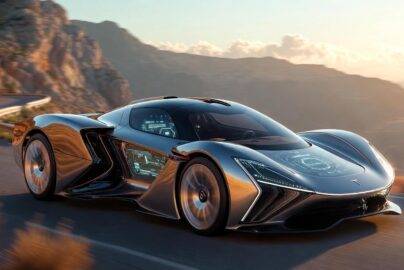 The Intelligent Supercar: 2050's Fusion of AI and Radical Engineering