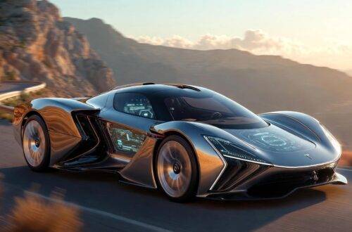 The Intelligent Supercar: 2050's Fusion of AI and Radical Engineering