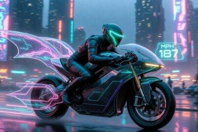 Neon and Speed: Ultra-Modern Bike Design for Tomorrow