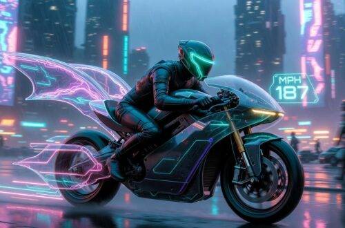 Neon and Speed: Ultra-Modern Bike Design for Tomorrow