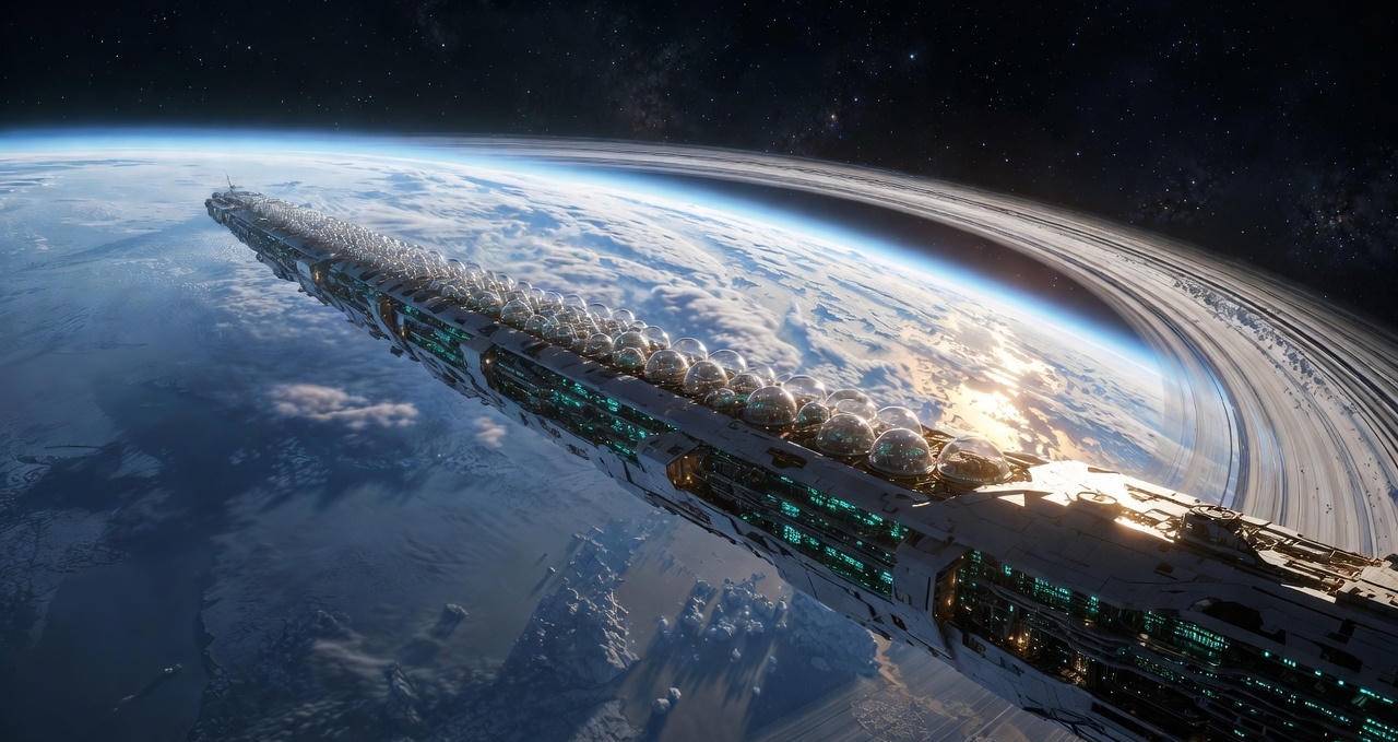 Exploring the Future: Sci-Fi Spaceship Design and Futuristic Starship Concept Art