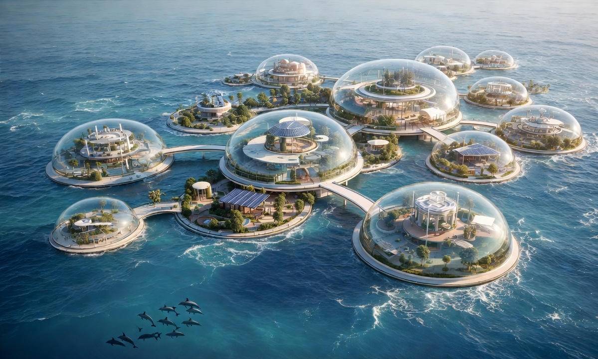 Aquatic Urbanization: The Oceanic Cities of 2100