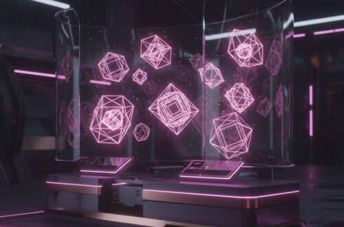 Pink Sci-Fi Future: 3D Tech Design Concepts