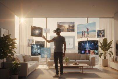 Professional Infographic Template with Photo Elements