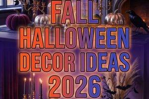 29 Fall Halloween Decor Ideas 2026 for Homes Transform Your Home with Spooky Style