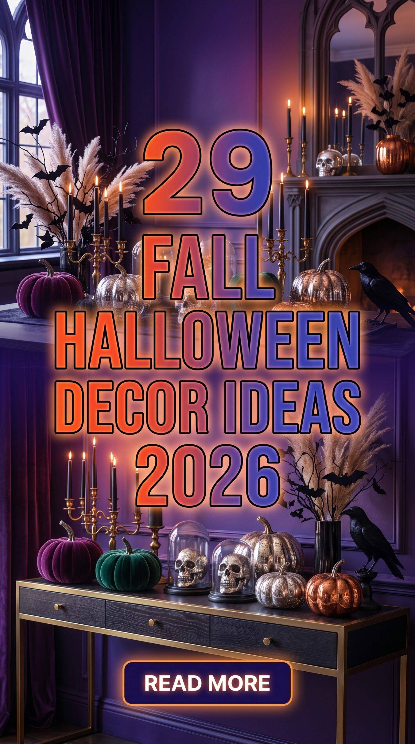 29 Fall Halloween Decor Ideas 2026 for Homes Transform Your Home with Spooky Style
