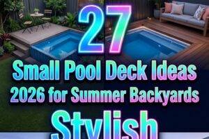 # 27 Small Pool Deck Ideas Summer 2026 for Backyards Stylish Outdoor Designs