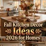 29 Fall Kitchen Decor Ideas 2026 for Homes Warm & Stylish Autumn Vibes