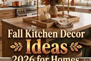 29 Fall Kitchen Decor Ideas 2026 for Homes Warm & Stylish Autumn Vibes