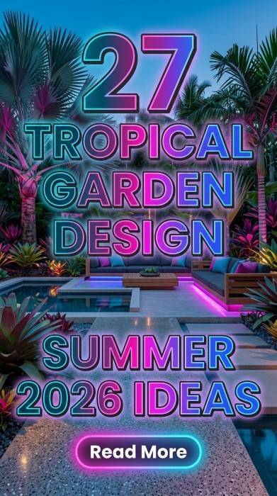 27 Tropical Garden Design Summer 2026 Ideas For A Lush Modern Outdoor Escape