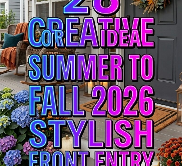 28 Creative Porch Ideas Summer to Fall 2026 Stylish Front Entry Inspiration