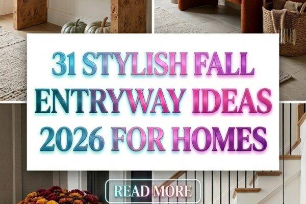 31 Stylish Fall Entryway Ideas 2026 for Homes Beautiful First Impressions You'll Love