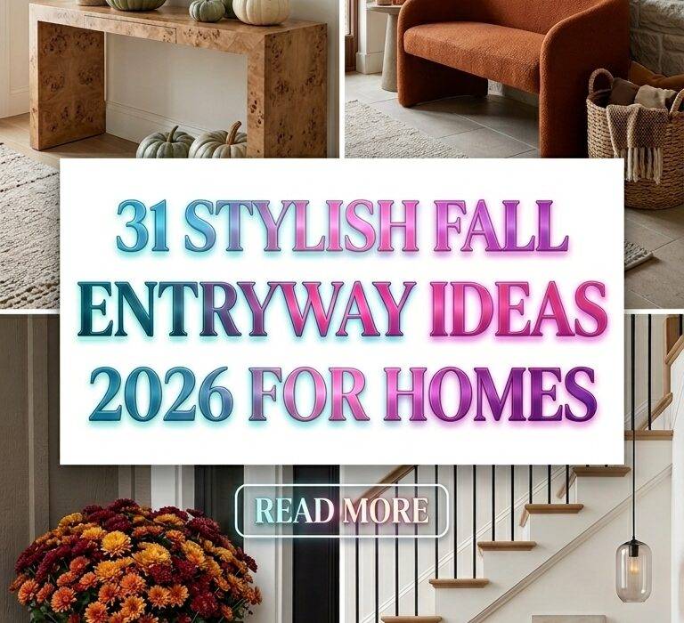 31 Stylish Fall Entryway Ideas 2026 for Homes Beautiful First Impressions You'll Love