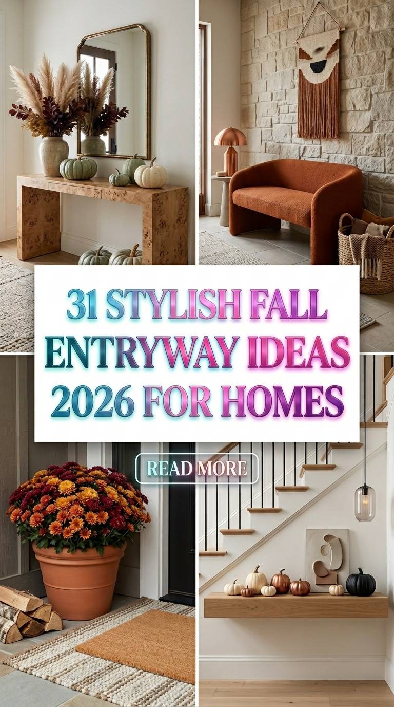 31 Stylish Fall Entryway Ideas 2026 for Homes Beautiful First Impressions You'll Love