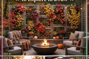 30 Fall Outdoor Privacy Screen Ideas 2026 for Homes Modern Backyard & Patio Inspiration
