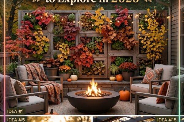 30 Fall Outdoor Privacy Screen Ideas 2026 for Homes Modern Backyard & Patio Inspiration