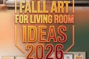 30 Fall Wall Art for Living Room Ideas 2026 for Homes Creative Paint Designs & Unique Decor