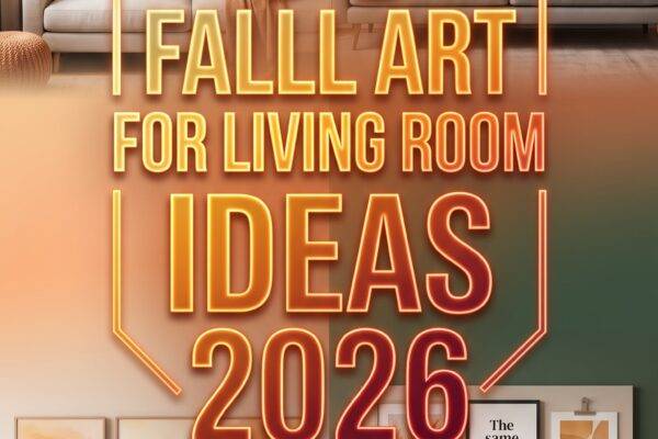 30 Fall Wall Art for Living Room Ideas 2026 for Homes Creative Paint Designs & Unique Decor