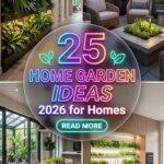 25 Home Garden Ideas 2026 for Homes Beautiful & Easy Summer to Fall Outdoor Spaces