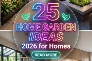 25 Home Garden Ideas 2026 for Homes Beautiful & Easy Summer to Fall Outdoor Spaces