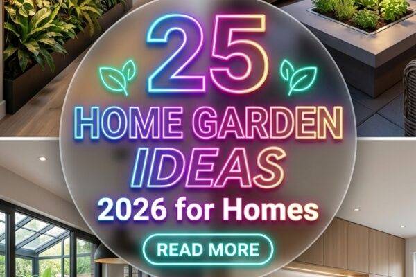 25 Home Garden Ideas 2026 for Homes Beautiful & Easy Summer to Fall Outdoor Spaces