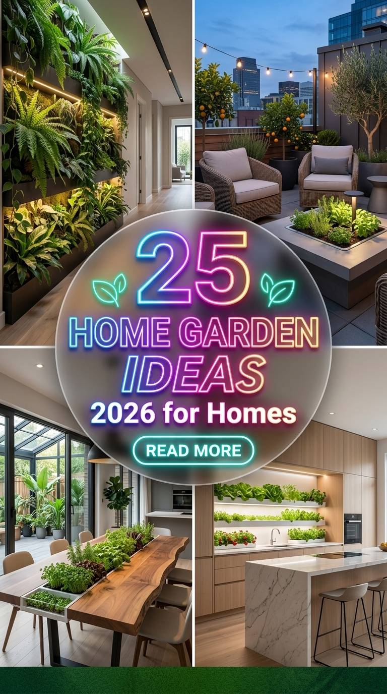 25 Home Garden Ideas 2026 for Homes Beautiful & Easy Summer to Fall Outdoor Spaces