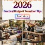 # 28 Summer to Fall Outdoor Furniture Ideas 2026 for Homes Stylish & Comfortable Outdoor Living