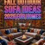 29 Fall Outdoor Sofa Ideas 2026 for Homes Modern Patio Space Inspiration