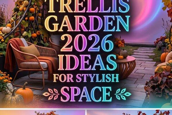 31 Fall Trellis Garden Ideas 2026 for Homes Stylish Vertical Outdoor Spaces