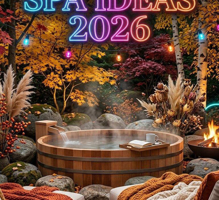 30 Fall Outdoor Spa Ideas 2026 for Homes Modern Backyard Relaxation Inspiration