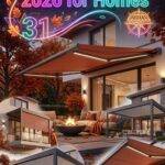 31 Retractable Fall Awning Ideas 2026 for Homes Modern Patio & Outdoor Shade Inspiration