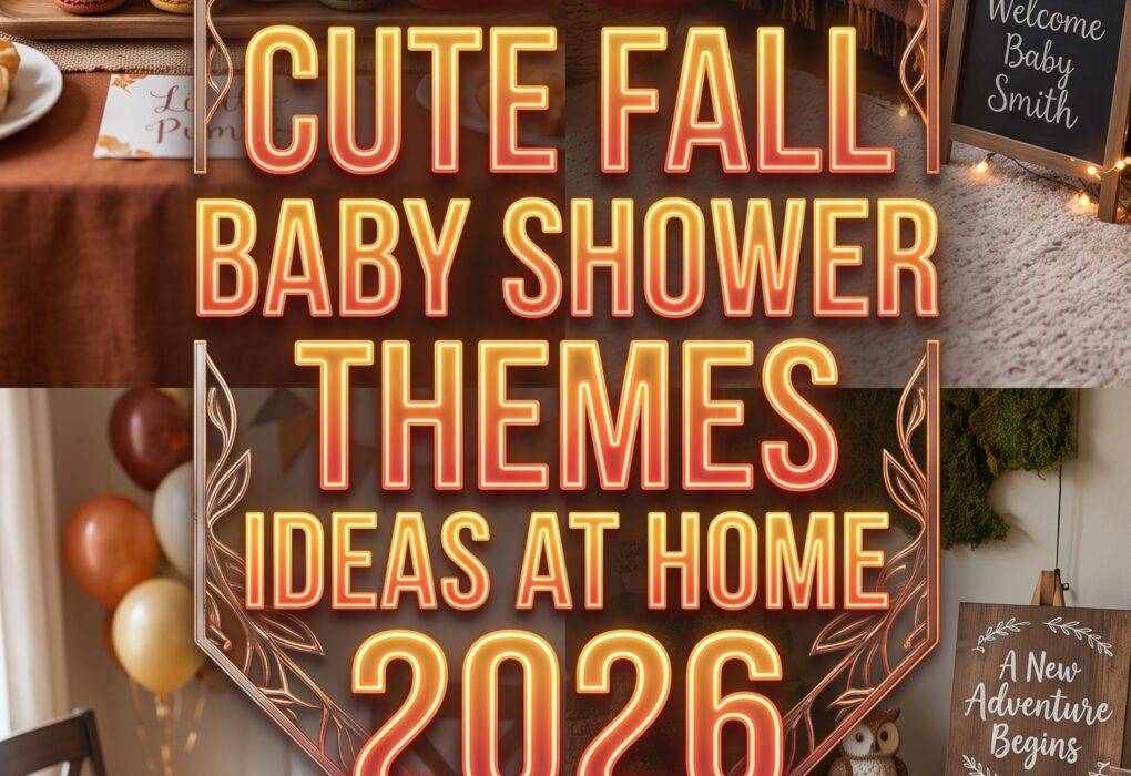29 Cute Fall Baby Shower Themes Ideas at Home 2026 Cozy, Elegant & Memorable Celebrations