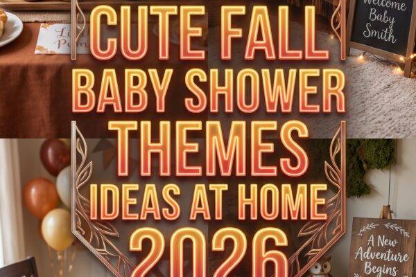 29 Cute Fall Baby Shower Themes Ideas at Home 2026 Cozy, Elegant & Memorable Celebrations
