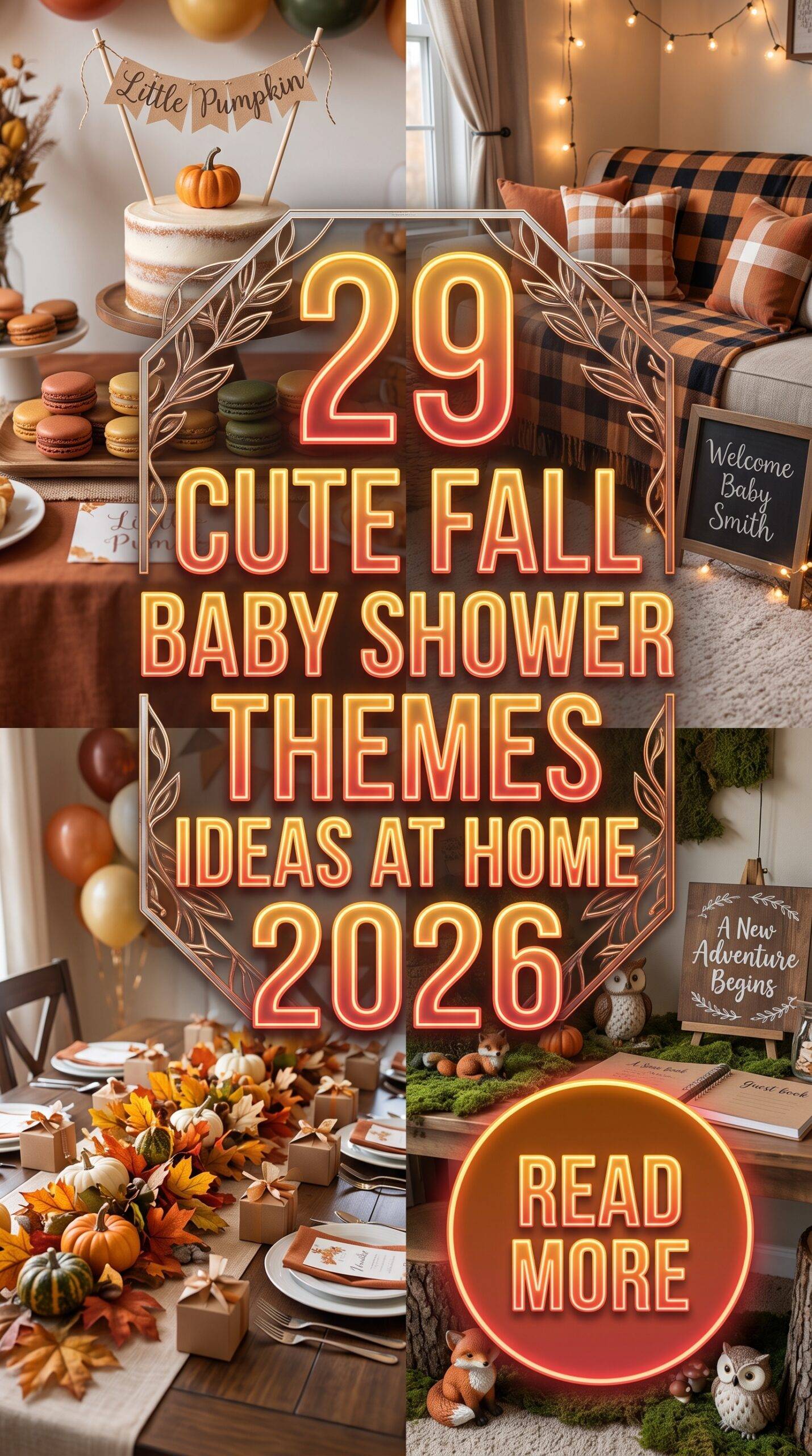 29 Cute Fall Baby Shower Themes Ideas at Home 2026 Cozy, Elegant & Memorable Celebrations