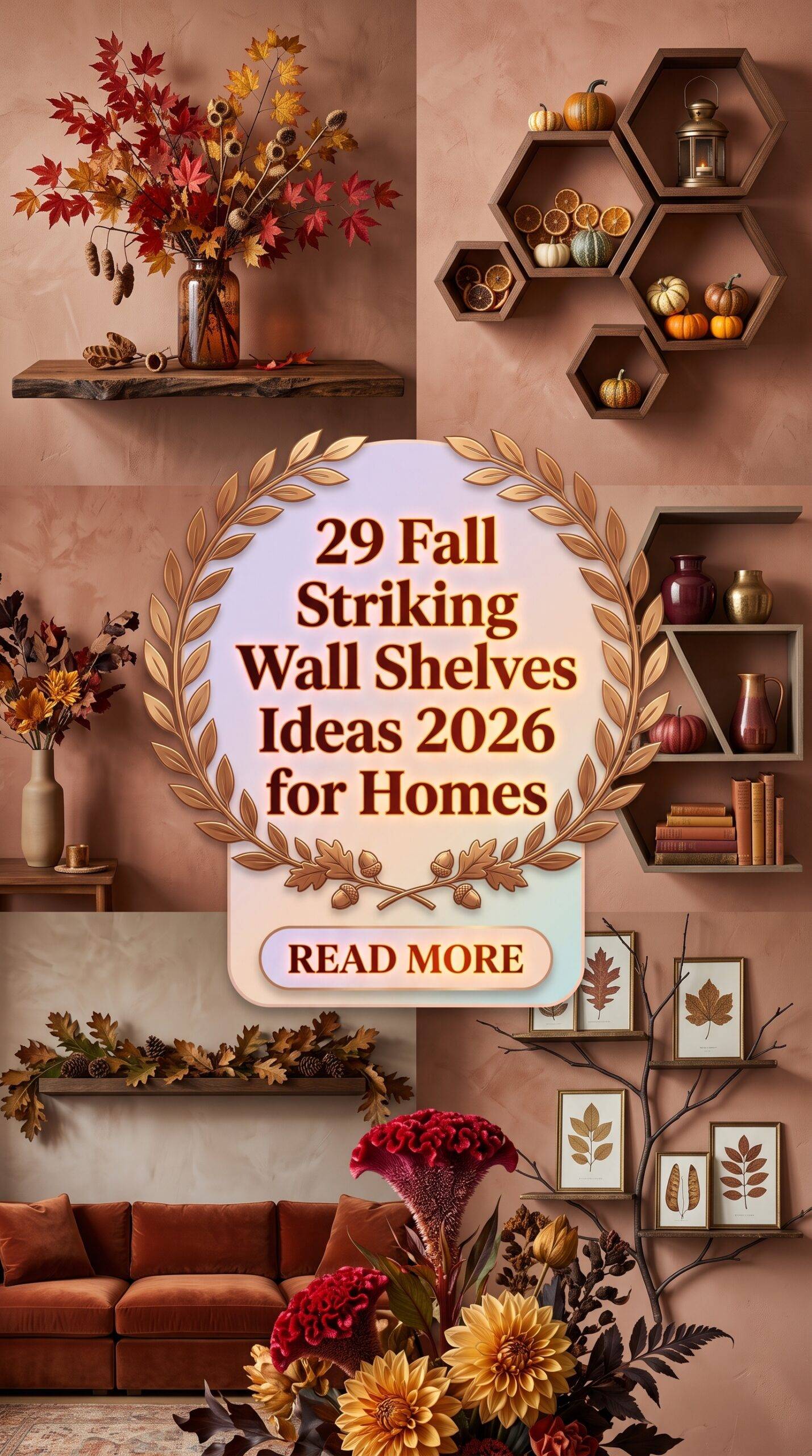 29 Fall Striking Wall Shelves Ideas 2026 for Homes Stylish Living Rooms, Bedrooms & Modern Decor