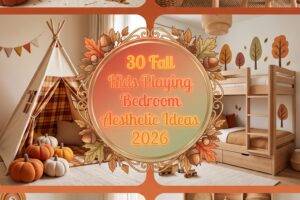 30 Fall Kids Playing Bedroom Aesthetic Ideas 2026 for Homes Cozy, Modern & Moody Spaces