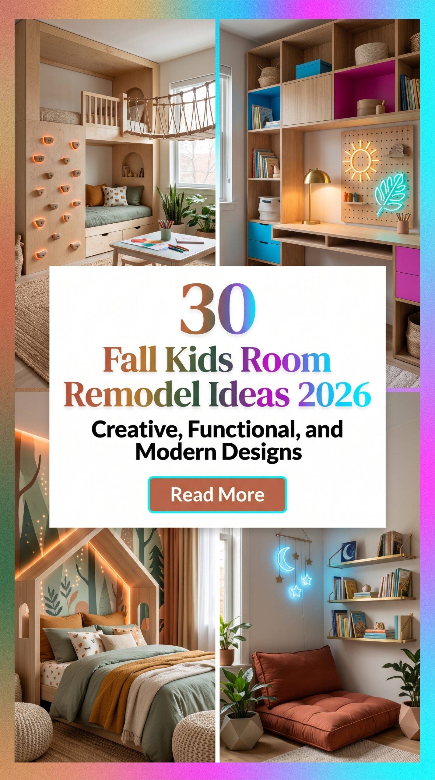 30 Fall Kids Room Remodel Ideas 2026 for Homes Creative, Functional & Modern Designs