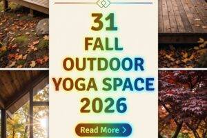 31 Fall Outdoor Yoga Space Ideas 2026 for Homes Backyard, Patio, Balcony & Rooftop Inspiration
