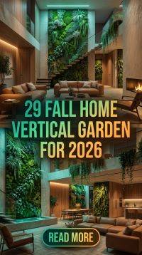 29 Fall Home Vertical Garden Ideas 2026 for Homes | Save Space & Grow Up Beautifully
