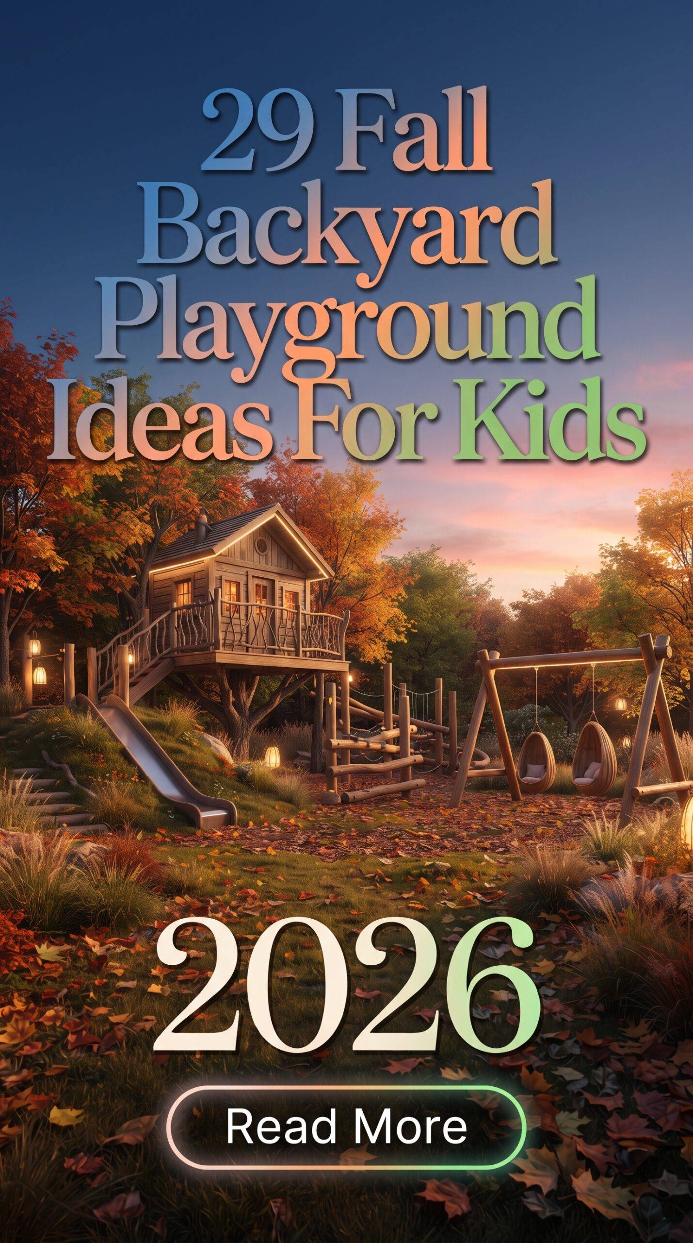 29 Fall Backyard Playground Ideas for Kids 2026 for Homes Modern, Fun & Creative Outdoor Designs