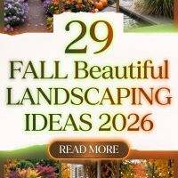 29 Fall Beautiful Landscaping Ideas 2026 for Homes Front Yard, Backyard & Side Yard Inspiration